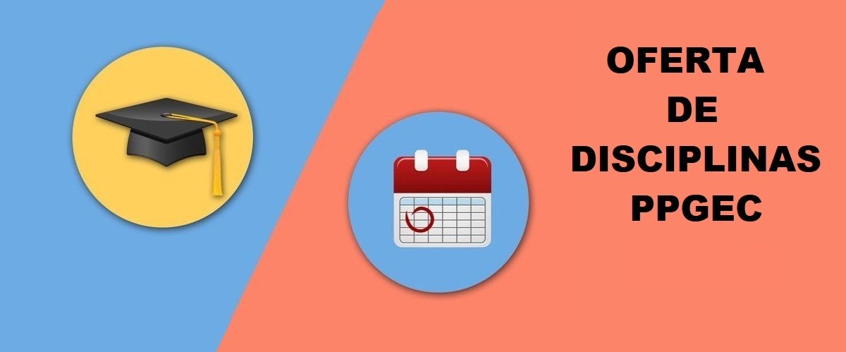 Oferta de disciplinas do PPGEC 2026/1